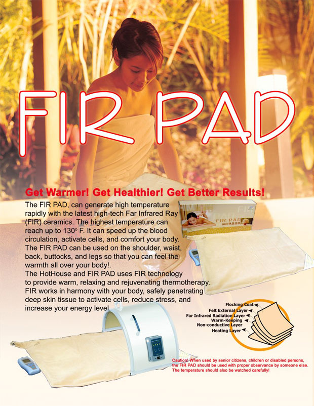 far infrared heating pad